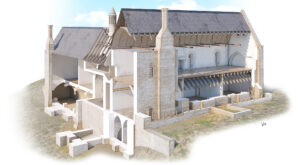 écorché abbaye de Maillezais
